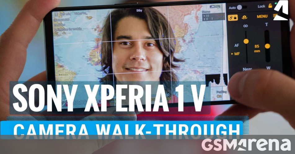 Εξετάζουμε τις εφαρμογές κάμερας στο Sony Xperia 1 V
