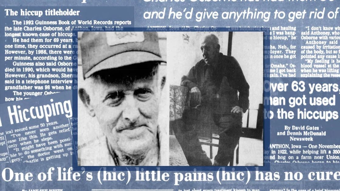 Η απίθανη ιστορία του ανθρώπου που είχε λόξυγκα για 68 χρόνια