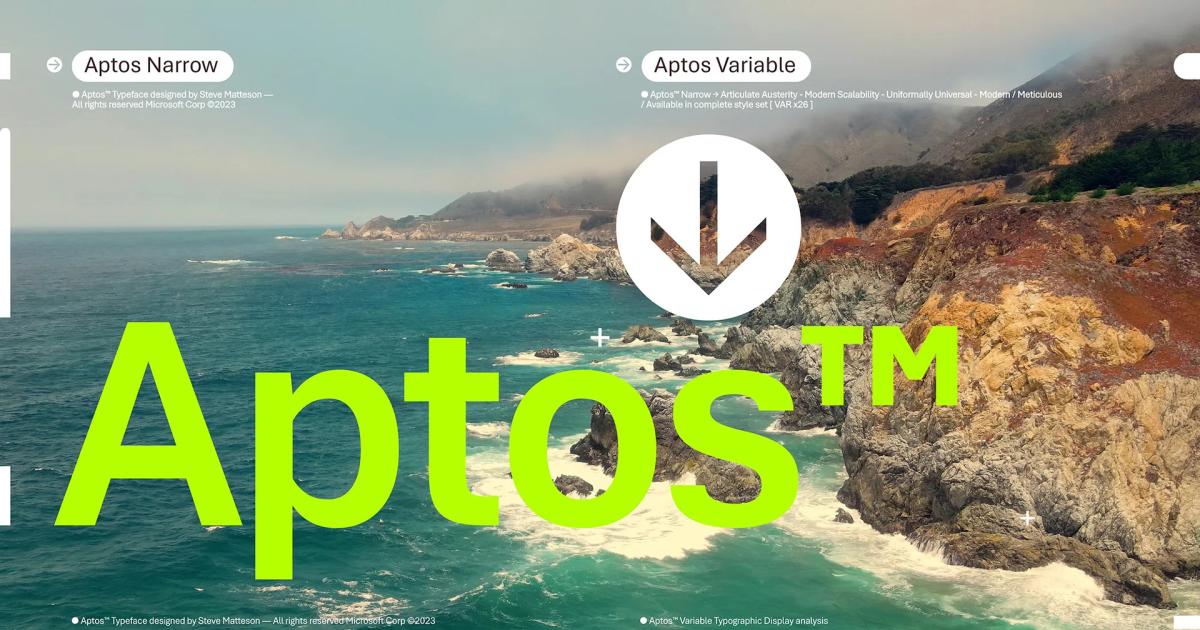 Η επόμενη μεγάλη ενημέρωση της Microsoft για τις εφαρμογές της Office: μια νέα γραμματοσειρά
