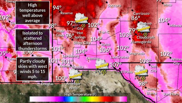 Καύσωνας στις ανατολικές ΗΠΑ: Για 24η ημέρα η θερμοκρασία στο Ελ Πάσο ξεπέρασε τους 37,7 βαθμούς