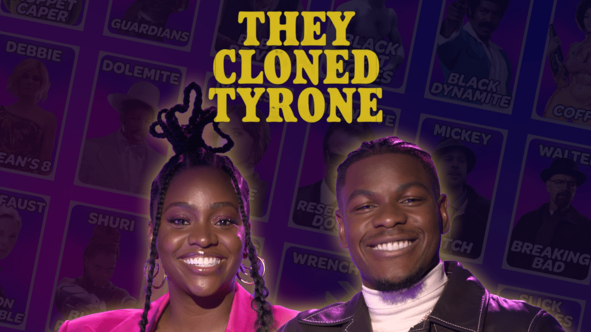Οι πρωταγωνιστές του "They Cloned Tyrone" John Boyega και Teyonah Parris παίζουν το Choose Your Squad
