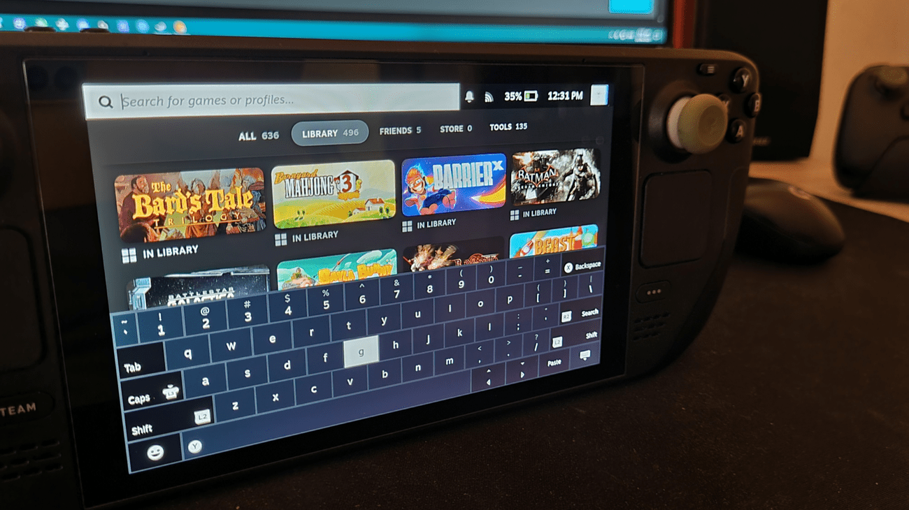 Πώς να χρησιμοποιήσετε και να προσαρμόσετε το εικονικό πληκτρολόγιο στο Steam Deck σας
