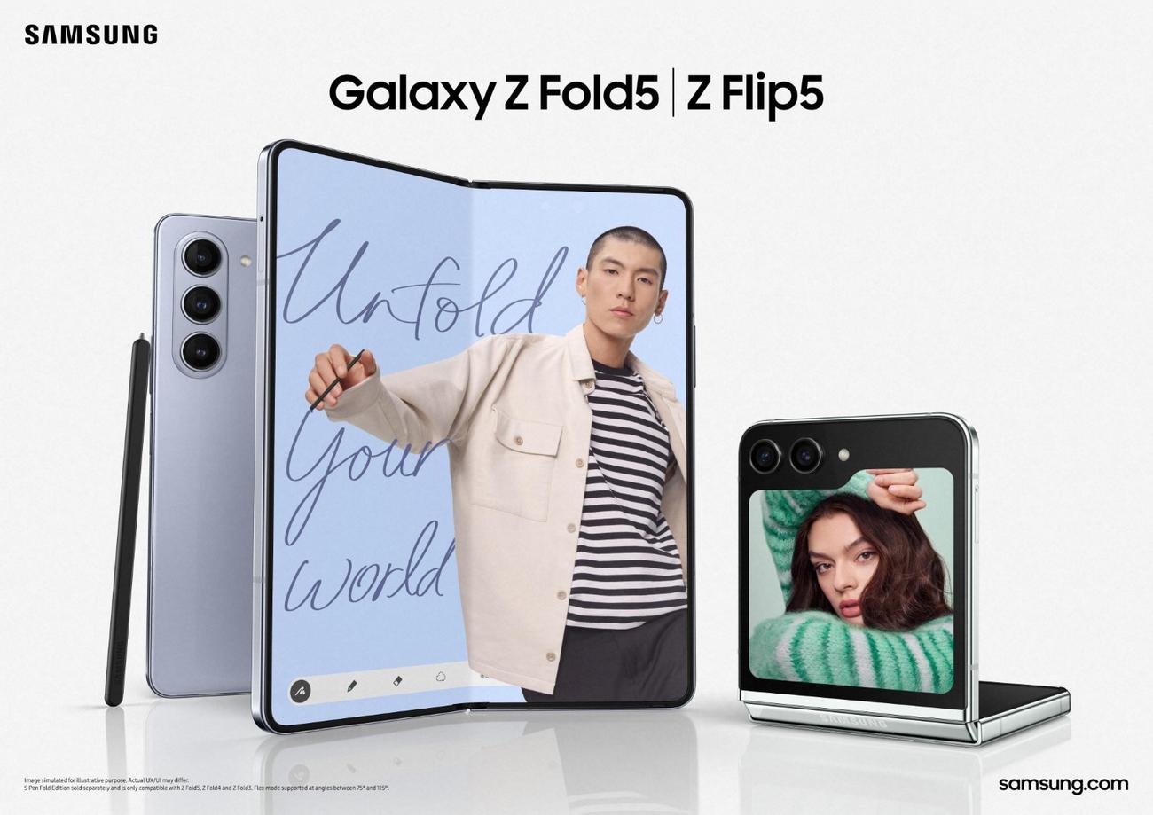 Τα Samsung Galaxy Z Flip 5 και Galaxy Z Fold5 προσφέρουν ευελιξία και πολυμορφία