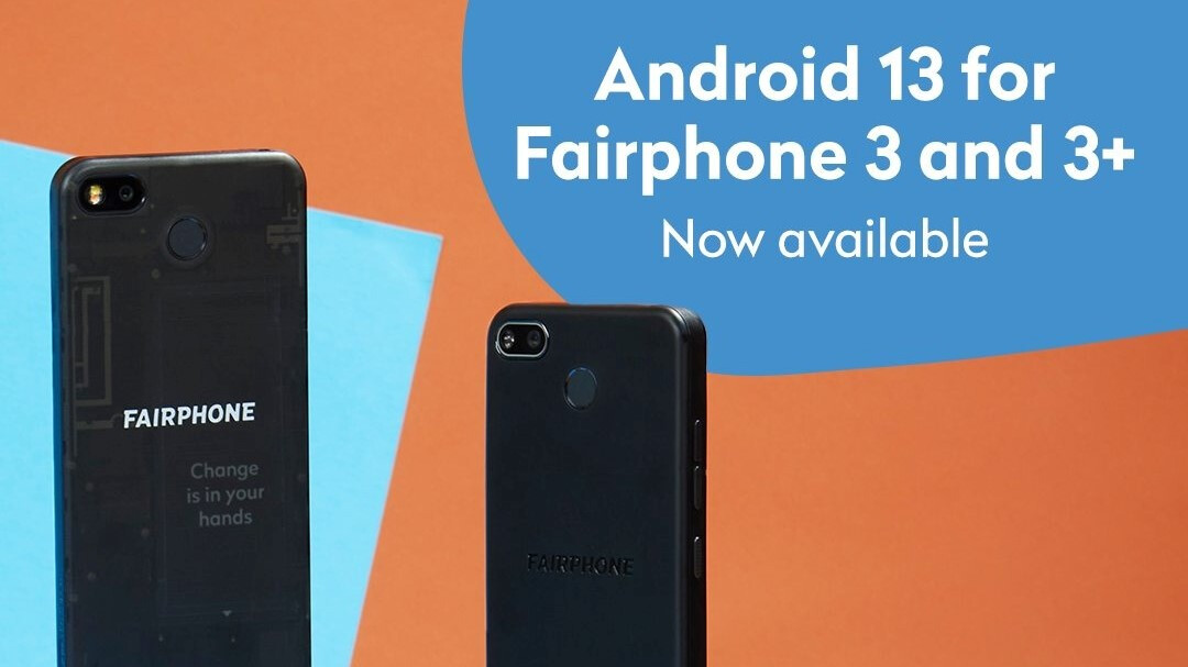 Fairphone 3 gets Android 13 and two more years of software support