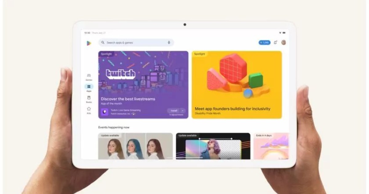 Το Google Play Store αναβαθμίζεται για foldables και tablets