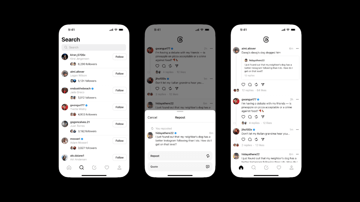 Το Threads ξεπερνά τα 2 εκατομμύρια λήψεις σε 2 ώρες
