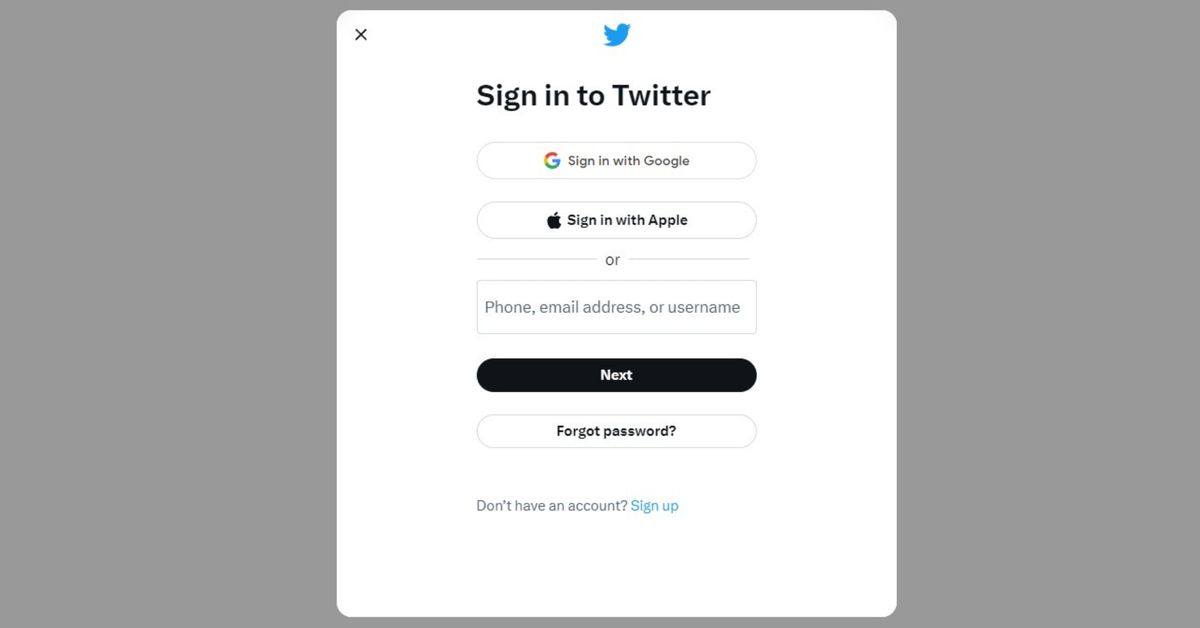 Το Twitter άρχισε να αποκλείει τους μη εγγεγραμμένους χρήστες από το να βλέπουν tweets
