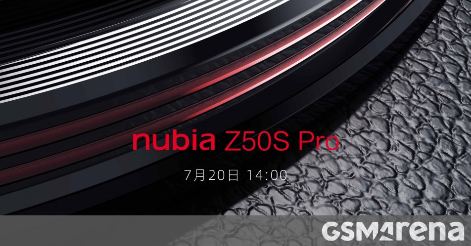 Το ZTE nubia Z50S Pro κυκλοφορεί στις 20 Ιουλίου
