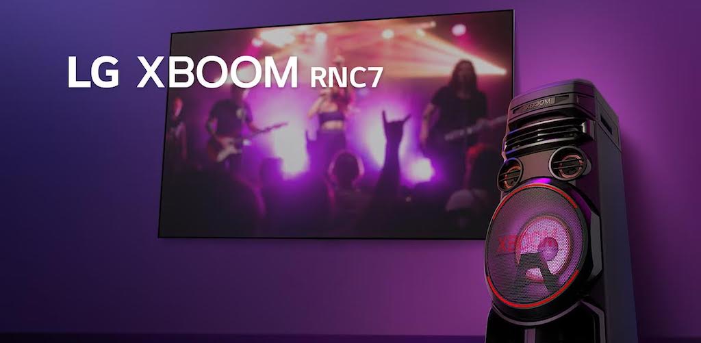 Το all in one ηχείο της LG XBOOM RNC7 υπόσχεται αξέχαστα πάρτι