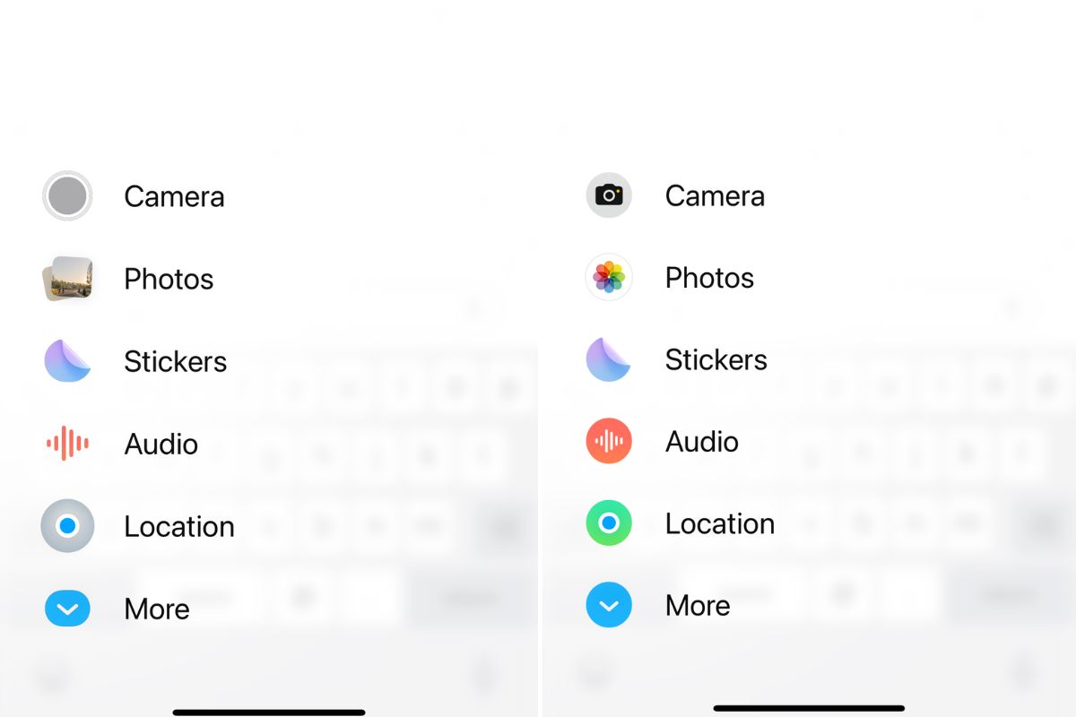 Το iOS 17 beta 4 προσθέτει ενημερωμένο μενού στα Μηνύματα
