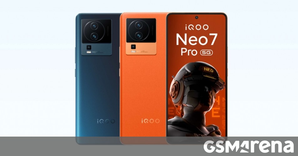 Το iQOO Neo 7 Pro είναι επίσημο με Snapdragon 8+ Gen 1 και φόρτιση 120W
