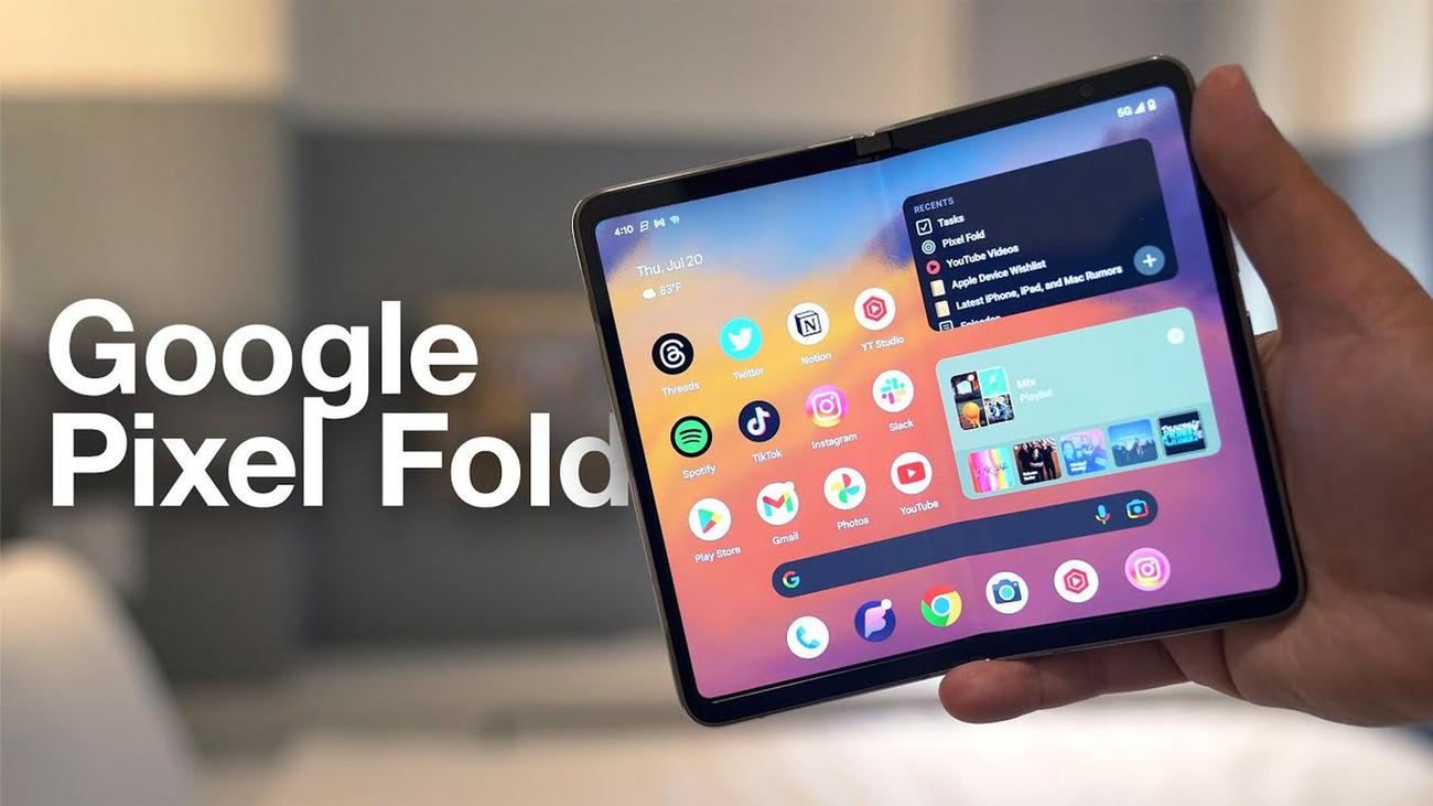 Χειροκίνητα με το Pixel Fold Smartphone της Google

