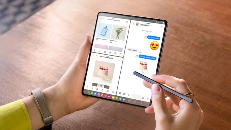 The Samsung Galaxy Z Fold5