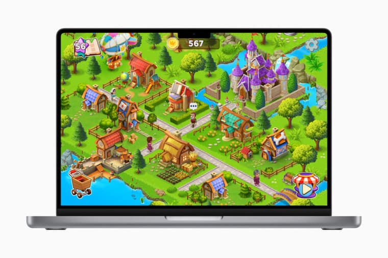 Kingdoms Merge and Build τρέχει σε συσκευή Apple