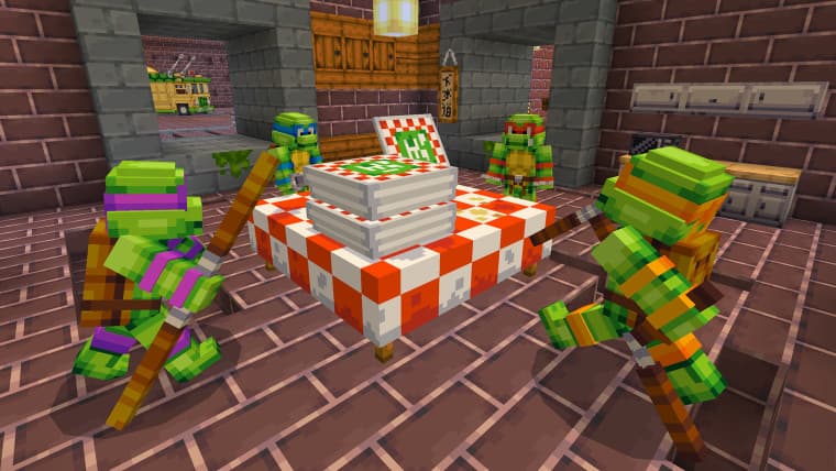 Minecraft Teenage Mutant Turtles