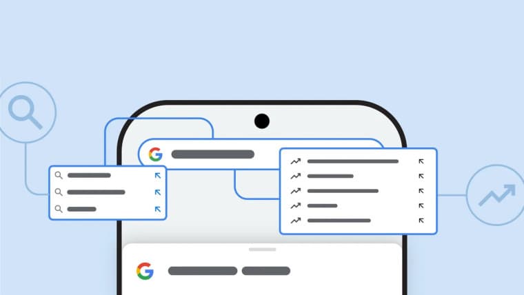 Search on Chrome for mobile