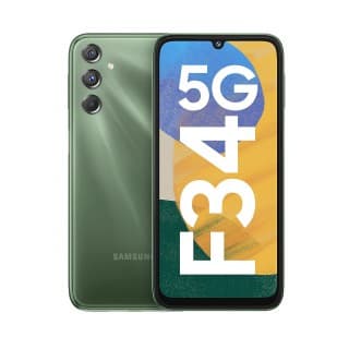 Galaxy F34 σε Electric Black και Mystic Green
