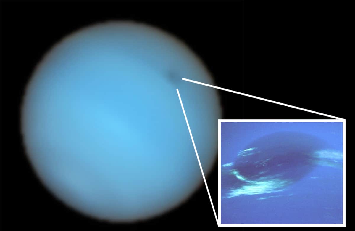 , Η μυστηριώδης μαύρη κηλίδα του Ποσειδώνα εντοπίστηκε για πρώτη φορά από τη Γη, TechWar.gr