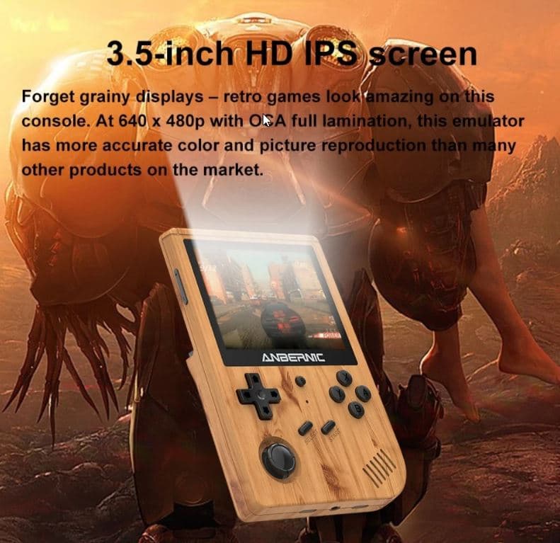 , [#Ιστορικό_χαμηλό] ANBERNIC RG351V – Ένα σύγχρονο Gameboy με 16GB και συμβατότητα με PSP/PS1/NDS/N64 κτλ με 72€!, TechWar.gr