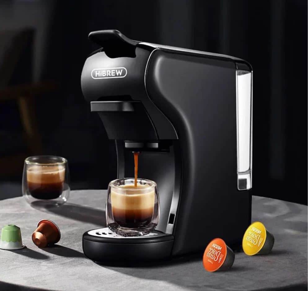 HiBREW H1A : ΠΟΛΥΜΗΧΑΝΗ Espresso που δουλεύει με κάψουλες Nespresso, Dolce Gusto αλλά και χύμα καφέ, με 78.9€ από Ευρώπη!