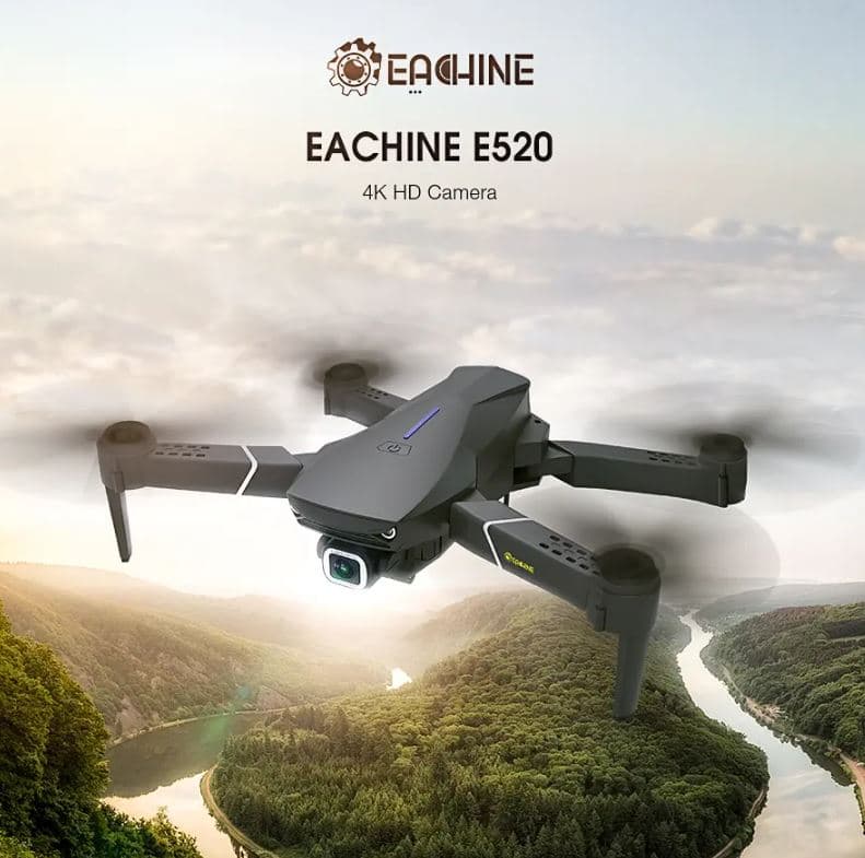 Eachine E520 - Ένα οικονομικό αλλά ικανό FPV Drone με 15 λεπτά αυτονομία και κόστος μόλις στα 23,6€!!