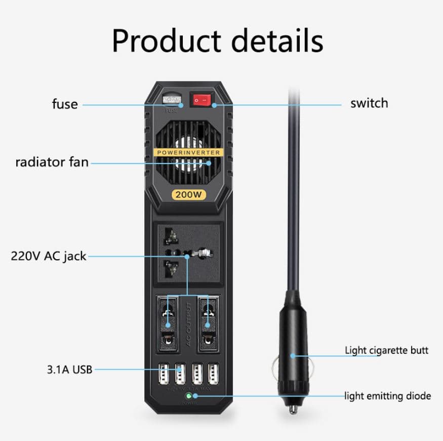 , Inverter 220V για την πρίζα του αυτοκινήτου, γιατι μόνο στο αυτοκίνητο δεν είχες πρίζα. Μέχρι τώρα., TechWar.gr