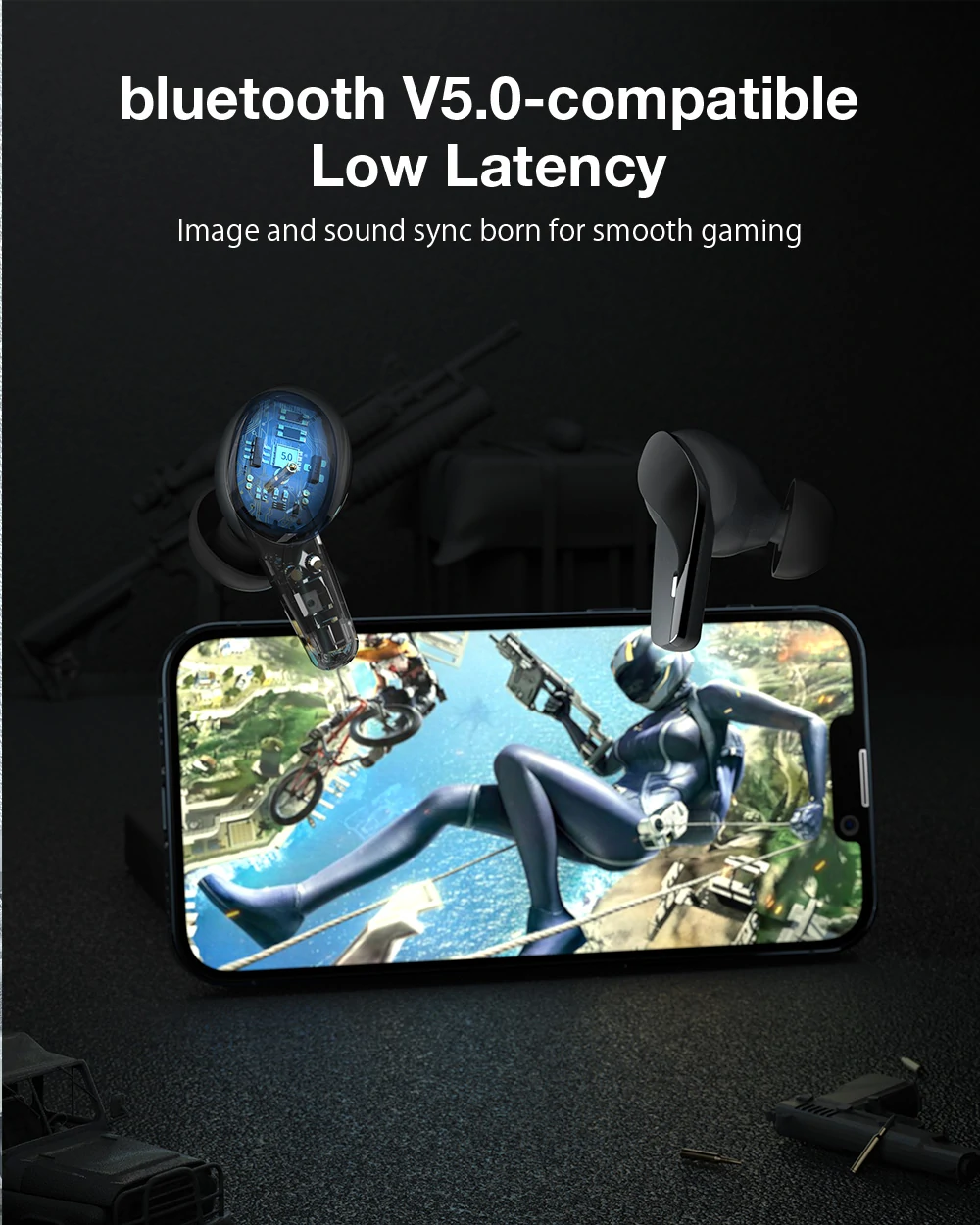 , BlitzWolf BW-FYE15: Πανέμορφα TWS ακουστικά, με ημιδιαφανές design, και τριπλά dynamic drivers με 23.8€, TechWar.gr