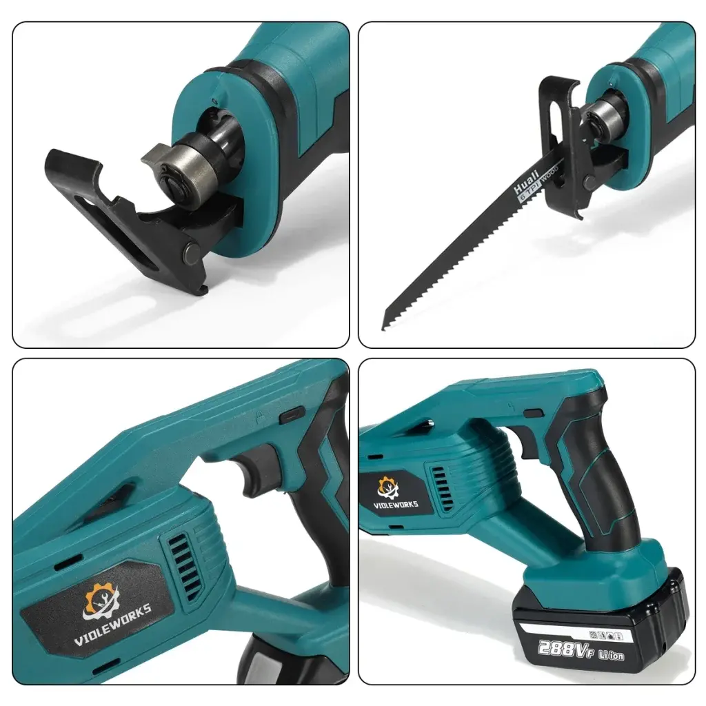 , Σπαθόσεγα μπαταρίας της Violeworks στα 1500W με 4 λάμες, 2 μπαταρίες και τσάντα μεταφοράς στα 55.7€!!, TechWar.gr