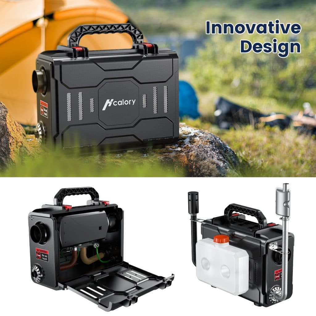 , Hcalory HC-A01 : Φορητό αερόθερμο Diesel, 5KW, για το αυτοκίνητο/καμπινγκ/τροχόσπιτο, με οθόνη ενδείξεων, και Remote Control!, TechWar.gr