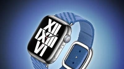 Λειτουργία Mock με υφαντό λουράκι με μαγνήτη Apple Watch