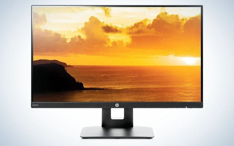 HP VH240a is the best monitor for music production for dual setup.