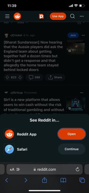 Το Reddit εξακολουθεί να εμφανίζει ένα αναδυόμενο παράθυρο στον ιστό για κινητά που ζητά από τους χρήστες να εγκαταστήσουν την εφαρμογή του