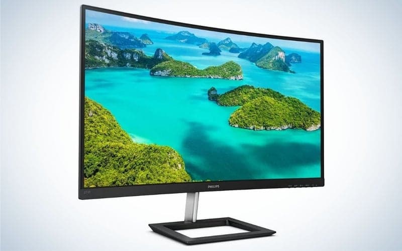 Philips 272E1CA is the best budget monitor for music production.