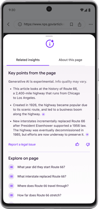, Η εμπειρία αναζήτησης τεχνητής νοημοσύνης της Google προσθέτει περιλήψεις, ορισμούς και βελτιώσεις κωδικοποίησης που υποστηρίζονται από AI, TechWar.gr