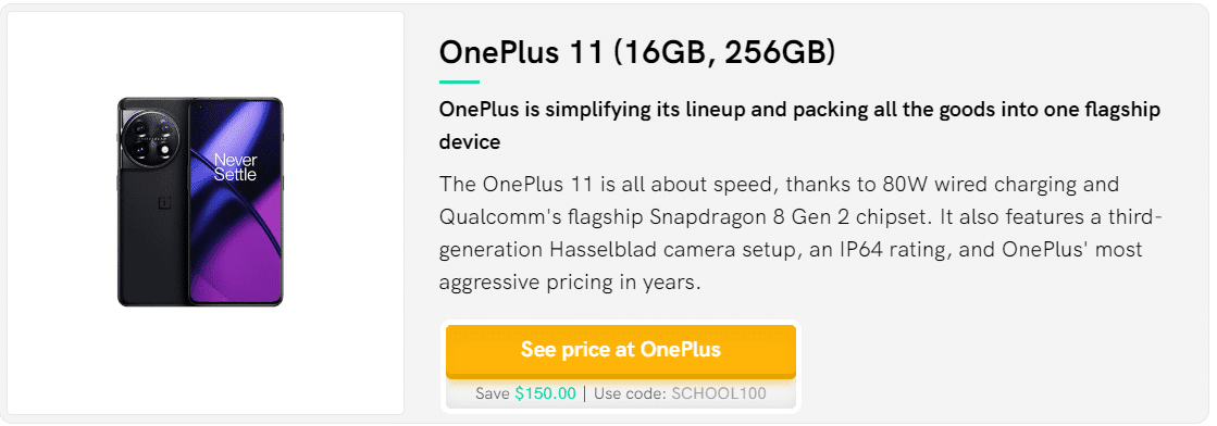 , Αυτή η φανταστική προσφορά OnePlus 11 λήγει απόψε, TechWar.gr