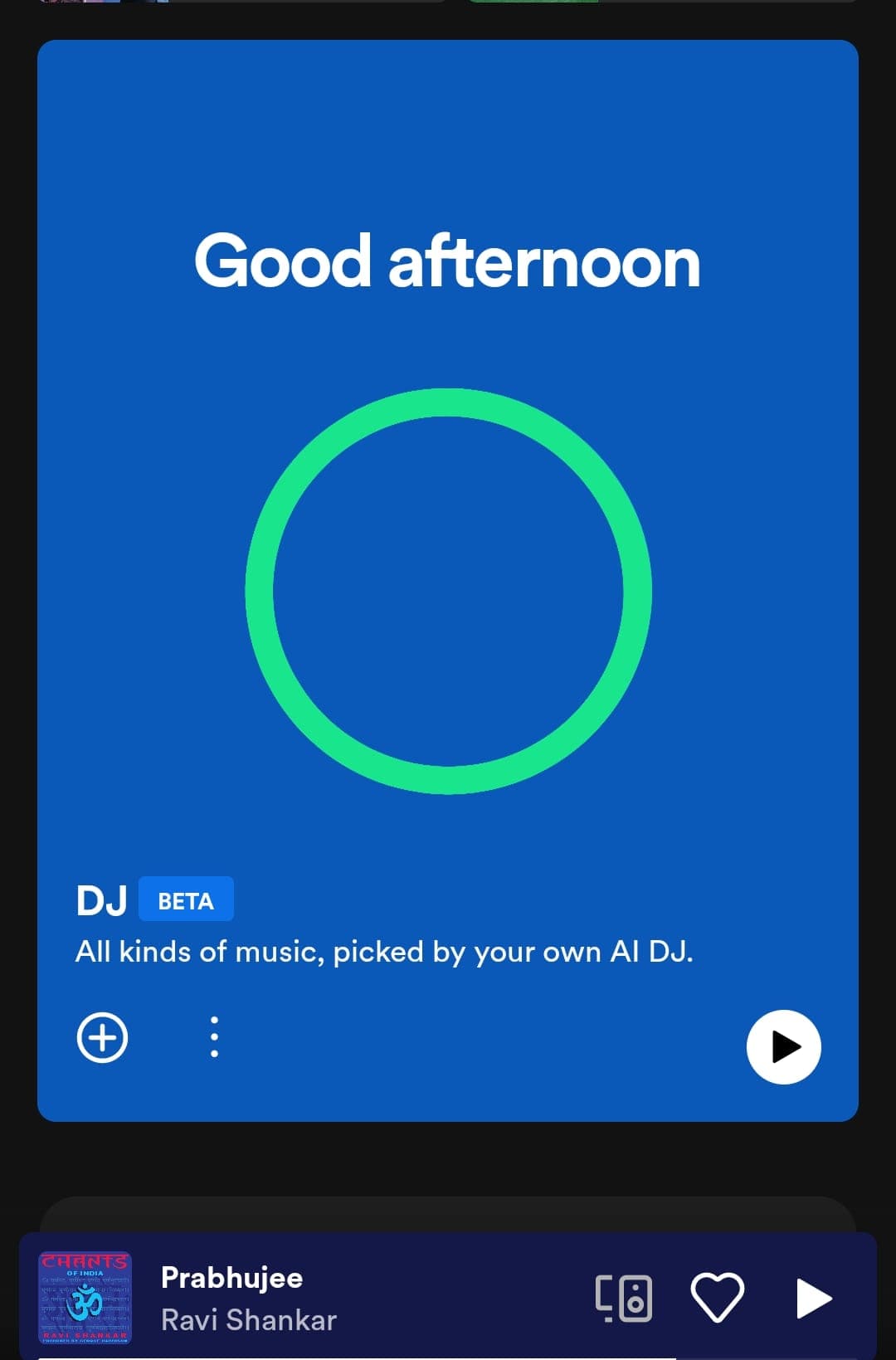 Spotify AI DJ
