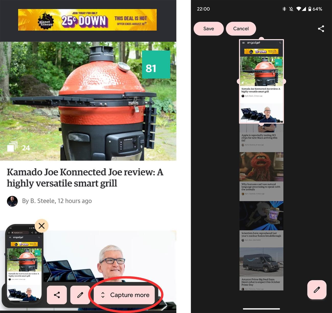 , Πώς να τραβήξετε ένα στιγμιότυπο οθόνης σε μια συσκευή Android, TechWar.gr