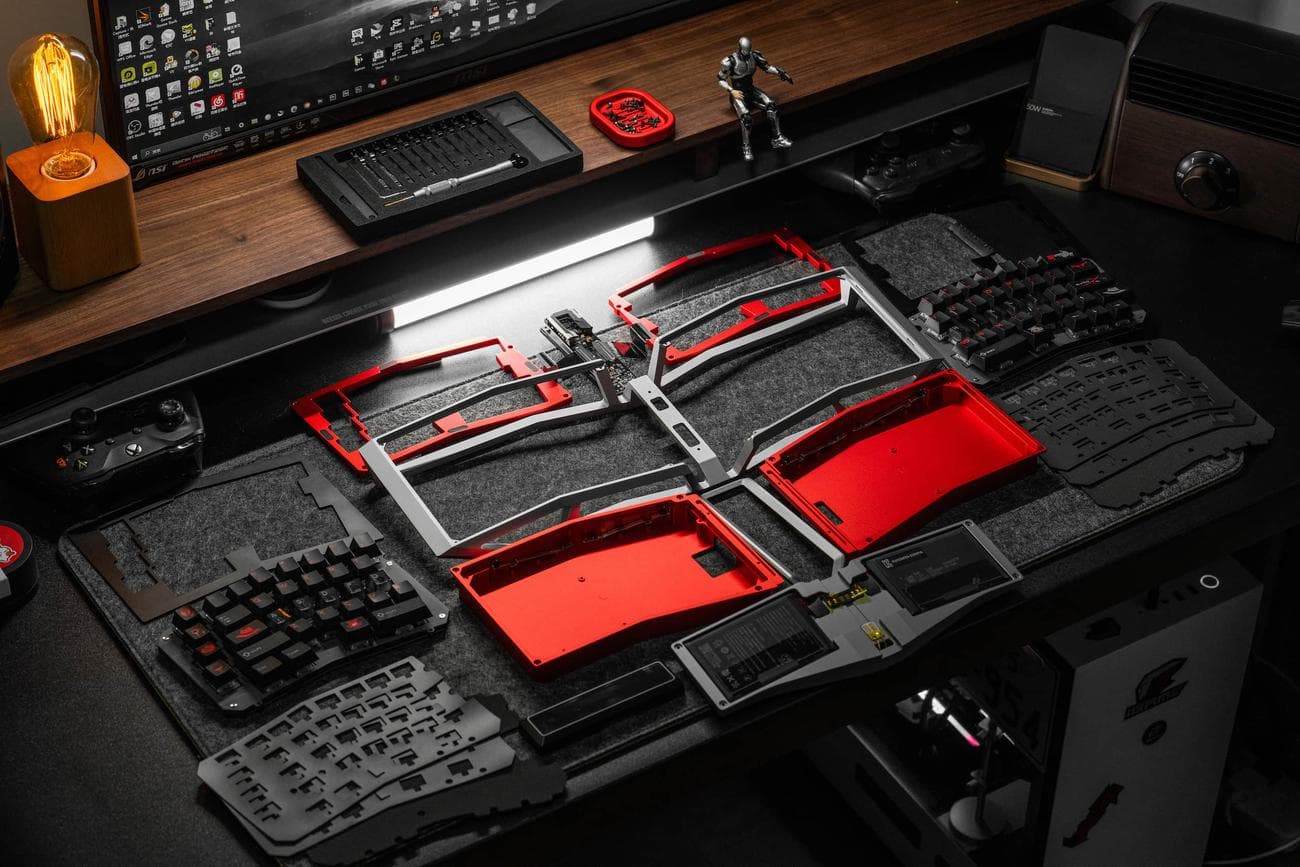 , Το AM AFA R2 του Angry Miao είναι εν μέρει γλυπτό, μέρος πληκτρολόγιο, TechWar.gr