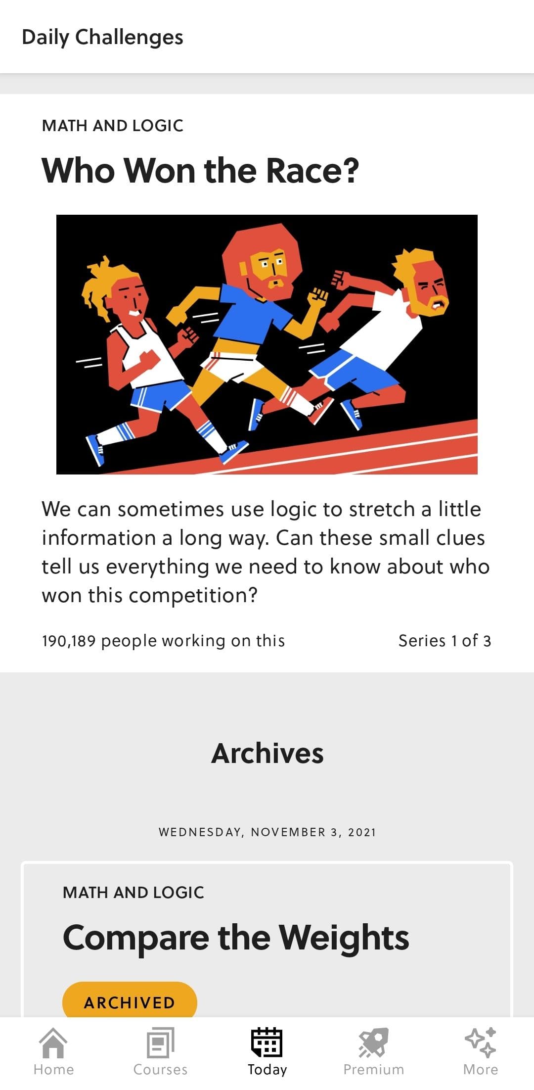Brilliant Android education app