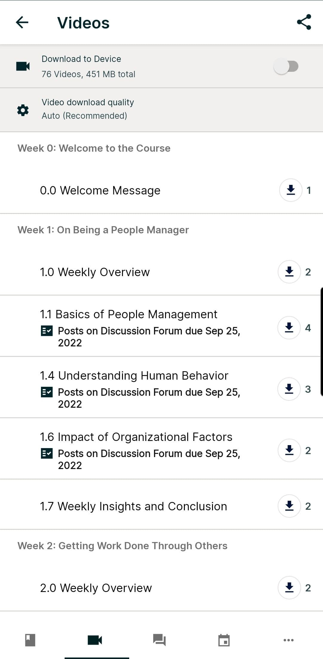 edX Android education app