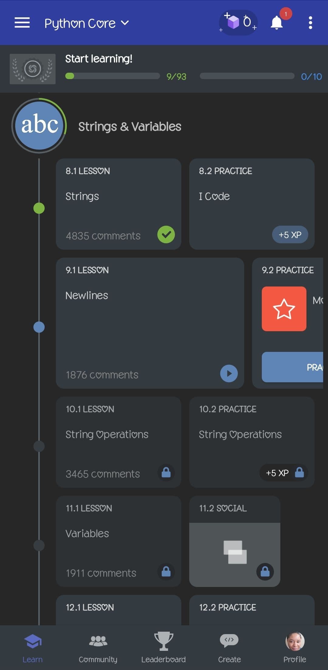 Sololearn Android education app