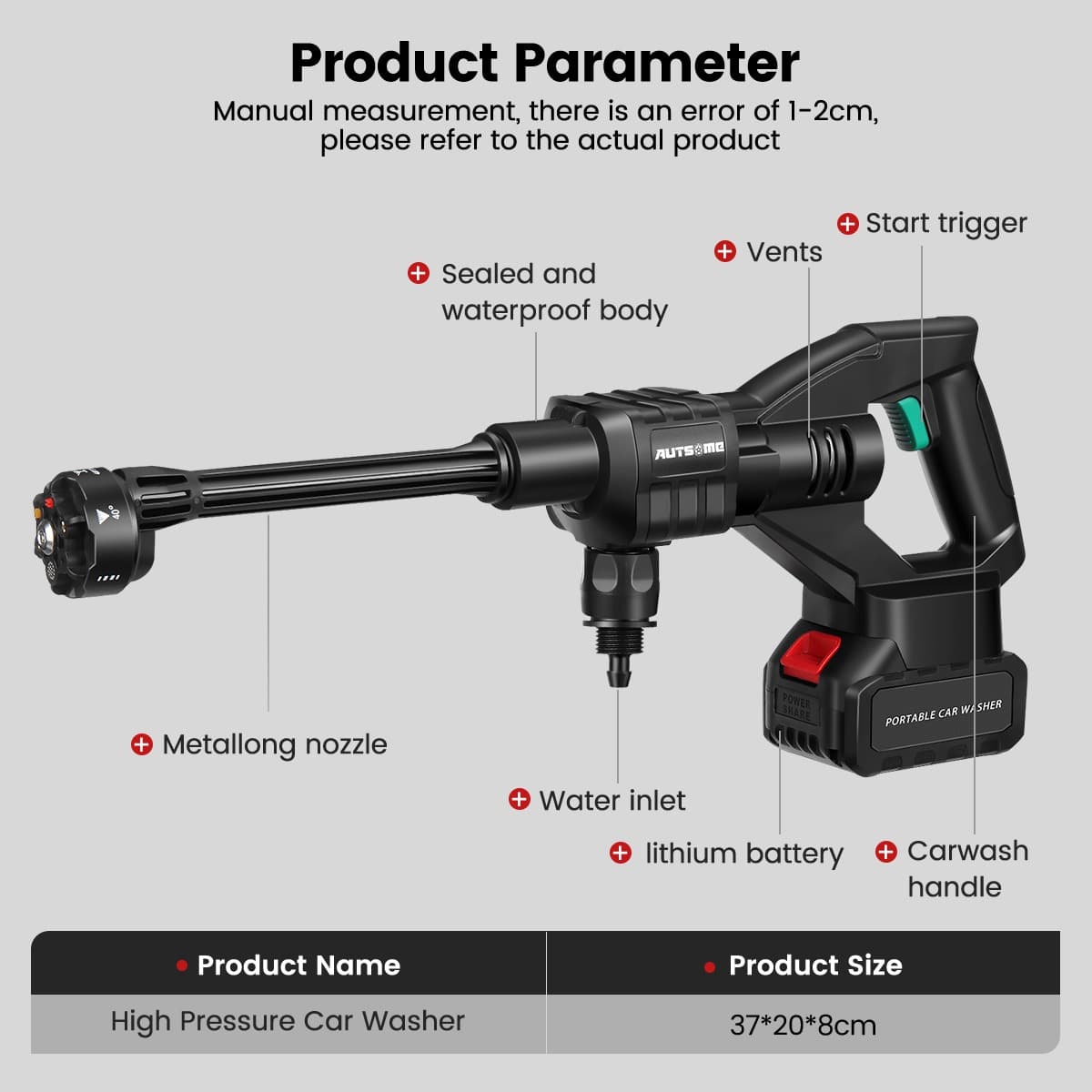 , Autsome ST-7YS-550 : Πιεστικό μπαταρίας που “καθαρίζει” ασύρματα, στα 44.4€ με δυο μπαταρίες!, TechWar.gr