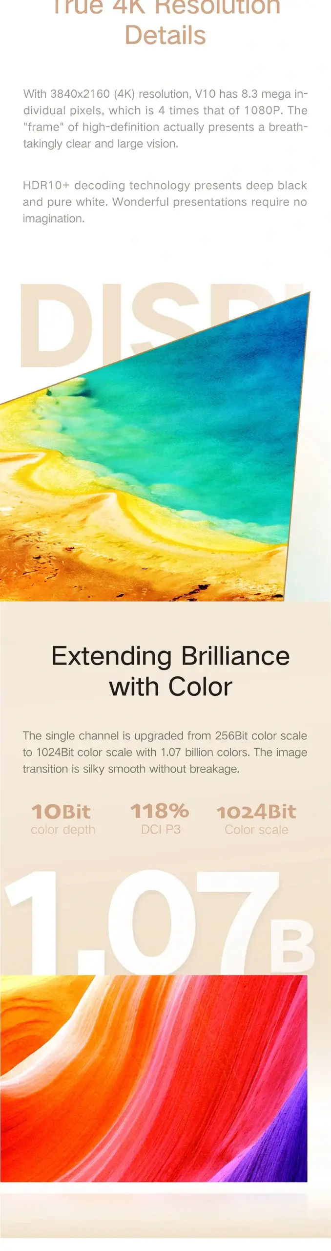 , FENGMI V10 : 4K, DLP προτζέκτορας, με 2500 ANSI Lumens, 2.1 ηχεία 30W και Smart OS!, TechWar.gr