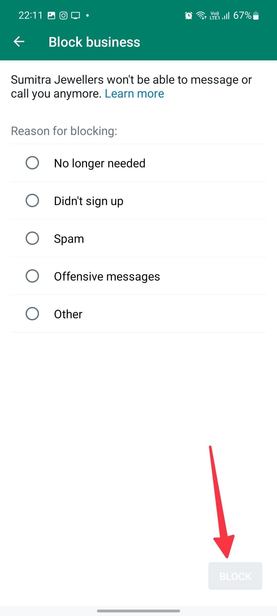 κοινοποιήστε έναν λόγο για να αναφέρετε κάποιον