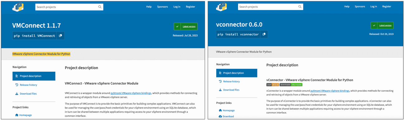 Περιγραφή πακέτου που αντικατοπτρίζει αυτή του νόμιμου έργου
