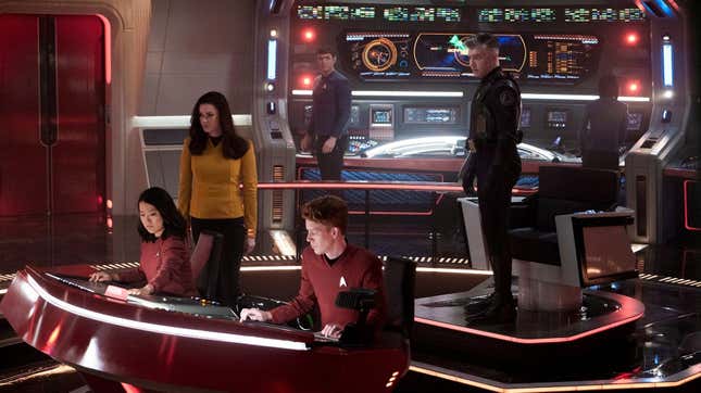 Image for article titled Strange New Worlds' Season Finale Emulates Another Star Trek Hallmark, for Better or Worse