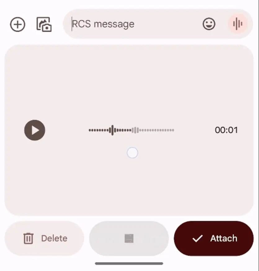 , Το Google Messages δοκιμάζει ακόμη ένα νέο περιβάλλον χρήστη εγγραφής φωνής, TechWar.gr
