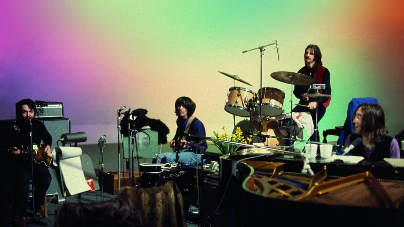 The Beatles in the studio