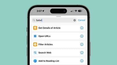 ios 17 b5 συντομεύσεις σαφάρι