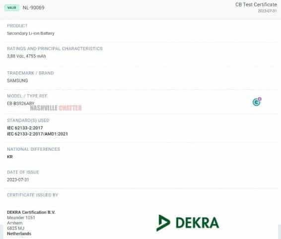 Samsung Galaxy S24+, Samsung Galaxy S24+ στο Geekbench – Πιστοποιήθηκε η μπαταρία του S24 Ultra